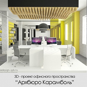 Офис архитектурного бюро "Карамболь"